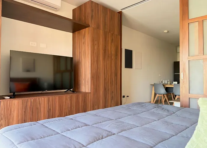 Departamento Nuevo Con Vista Al Mar Caribe | Centro Apartamento Playa del Carmen